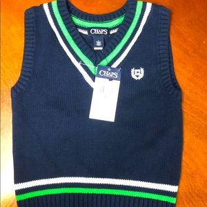 Chaps boys 100% cotton vest